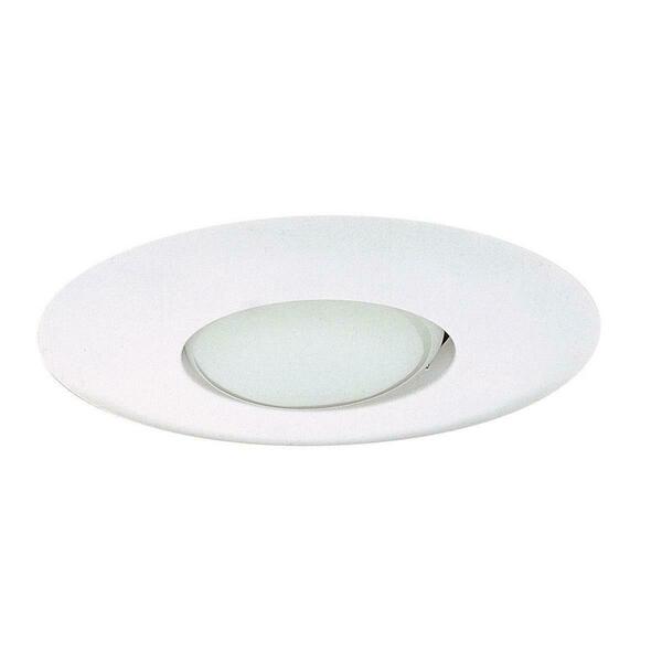 Nicor Lighting 6 in. Smooth Open Trim, White 17508WH